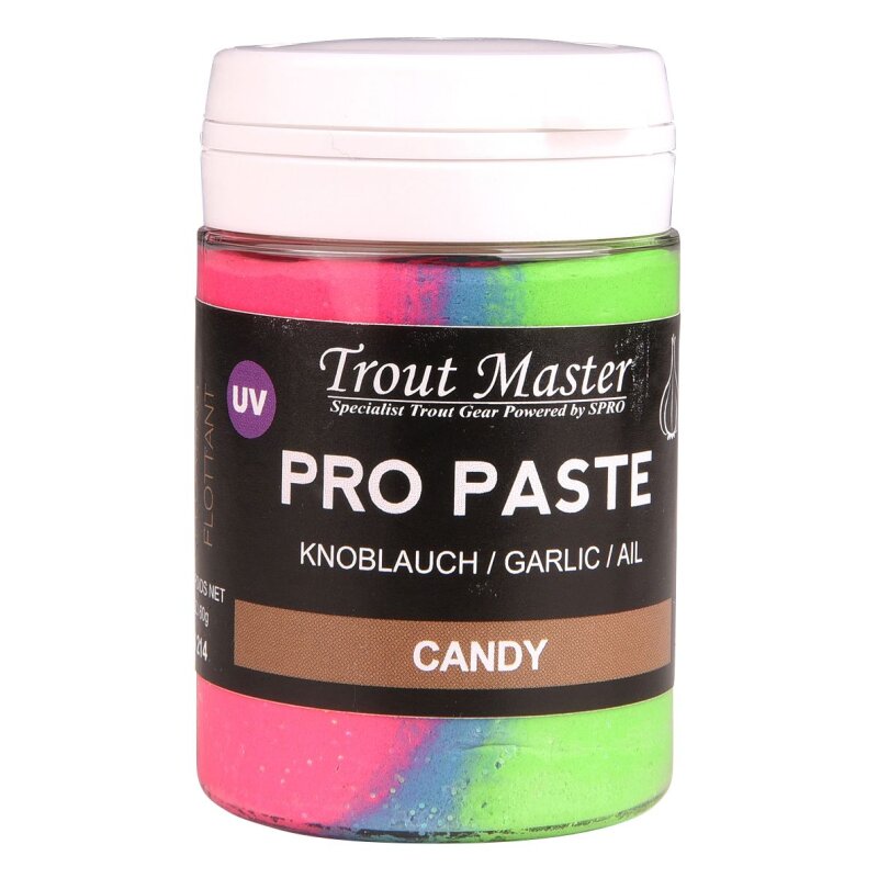 TROUTMASTER Pro Paste Garlic 60g Candy (60,67 € pro 1 kg)