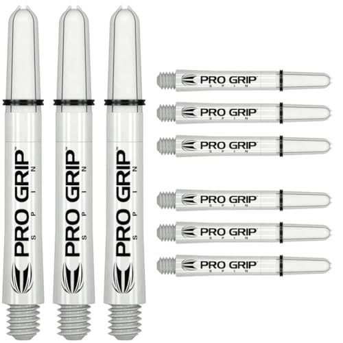 Target - Pro Grip Spin 3er Set - Shaft White Intermediate = 41mm Target - Pro Grip Spin 3er Set - Shaft White Intermediate = 41mm von Target Darts