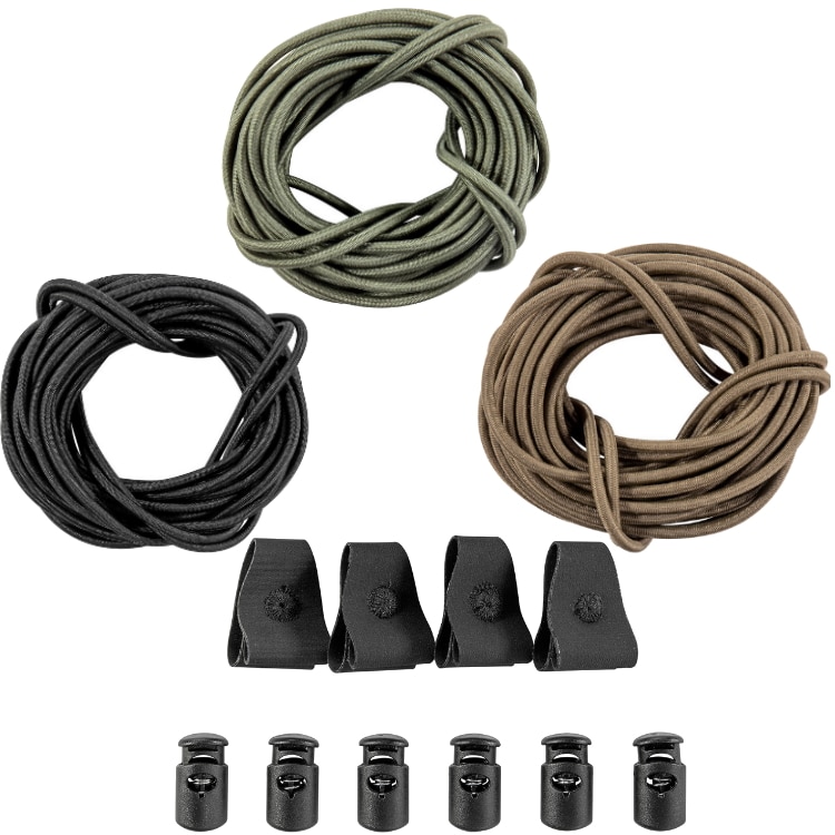 Tasmanian Tiger / TT Bungee Cord Set Schwarz Tasmanian Tiger / TT Bungee Cord Set Schwarz