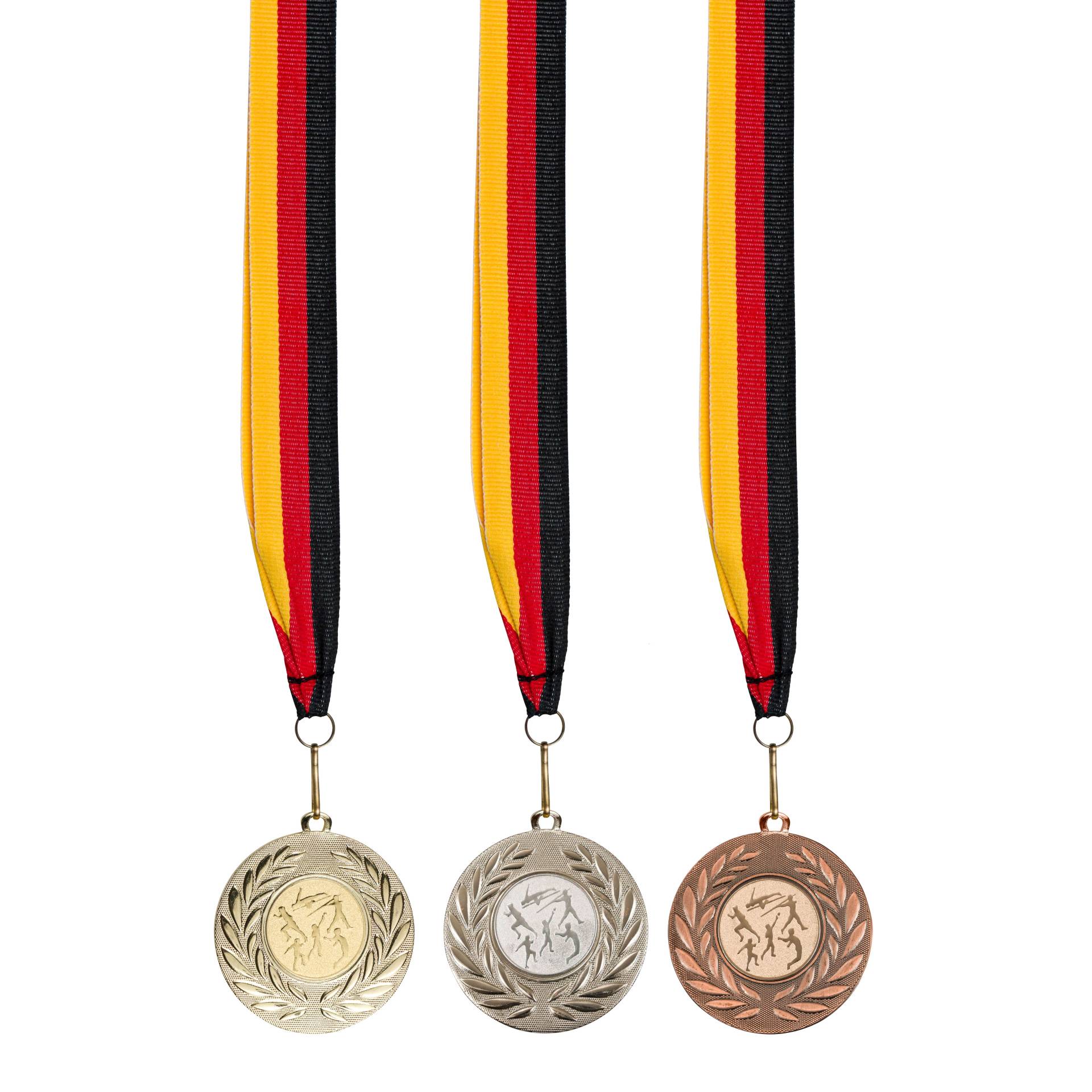 Keine Medaillen-Set "Sieger", Bronze, Set mit 100 Medaillen von Keine