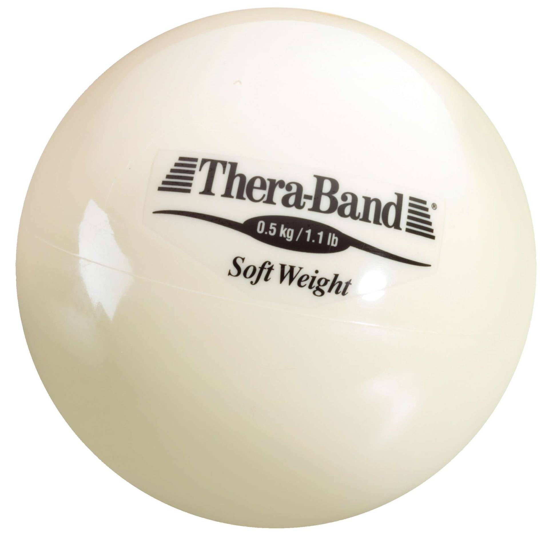 TheraBand Gewichtsball "Soft Weight", 0,5 kg, Beige TheraBand Gewichtsball "Soft Weight", 0,5 kg, Beige von TheraBand