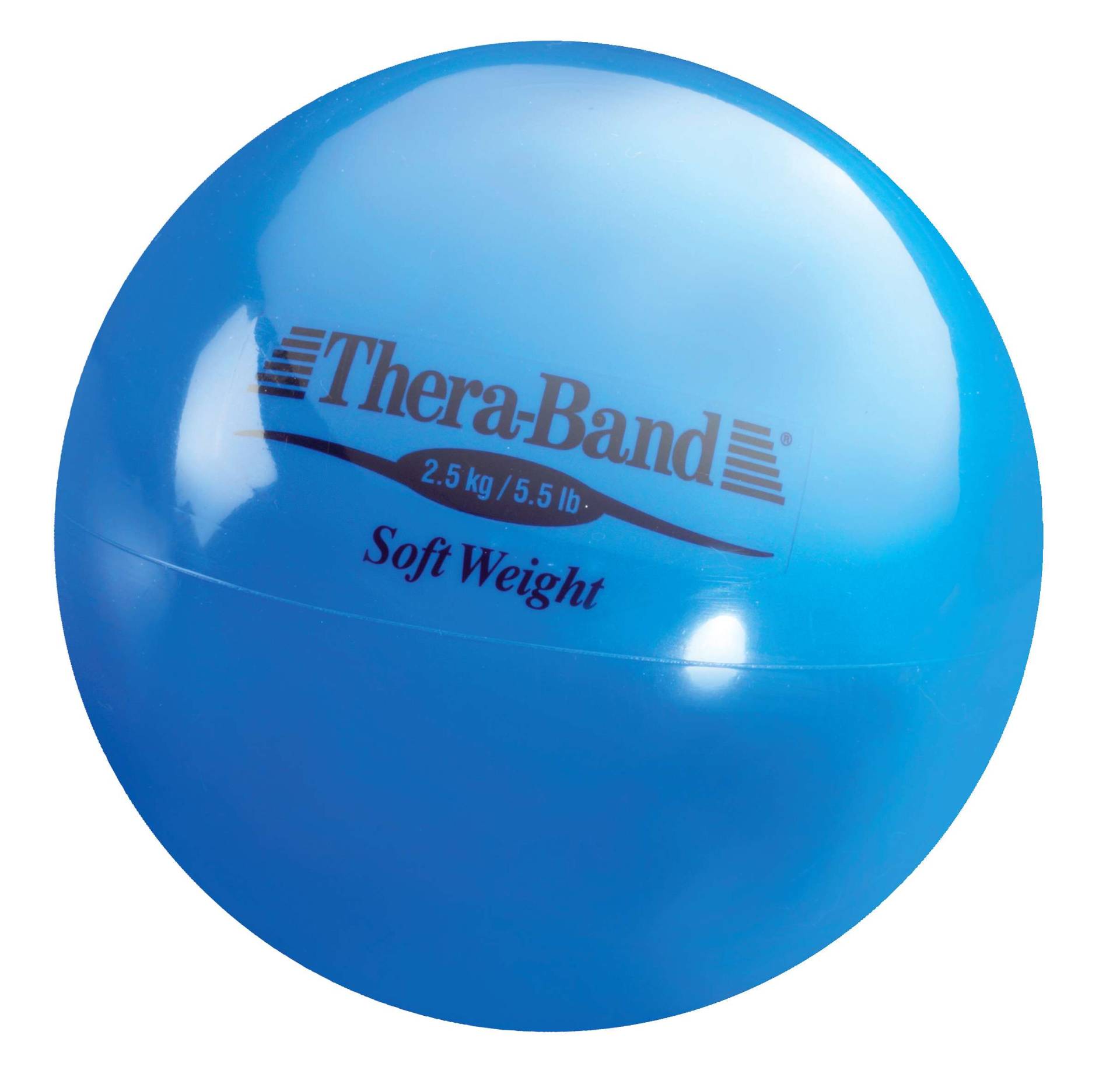 TheraBand Gewichtsball "Soft Weight", 2,5 kg, Blau TheraBand Gewichtsball "Soft Weight", 2,5 kg, Blau von TheraBand