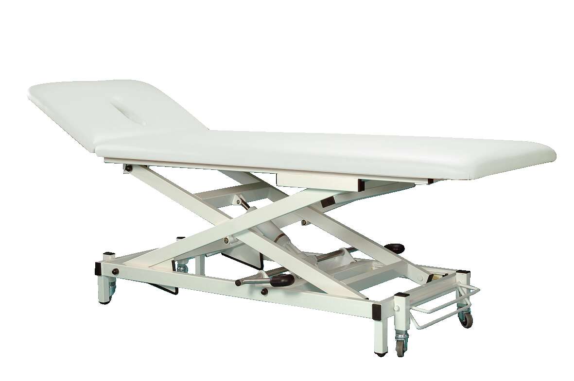 Meditech Hydraulische Therapieliege "Vario Nr. 1", 2-teilig, Creme, 65 cm Meditech Hydraulische Therapieliege "Vario Nr. 1", 2-teilig, Creme, 65 cm von Meditech