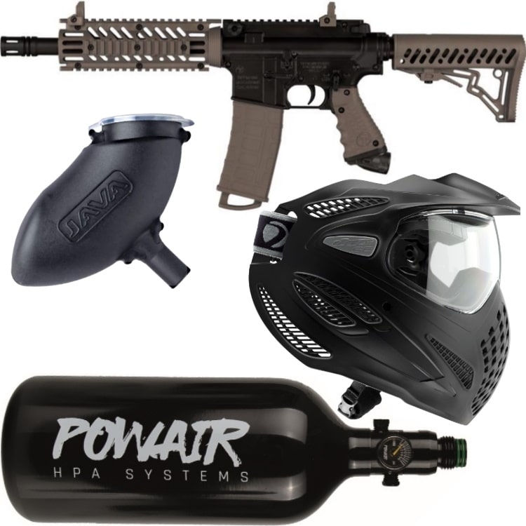 Tippmann TMC Paintball Markierer Komplettset Tippmann TMC Paintball Markierer Komplettset
