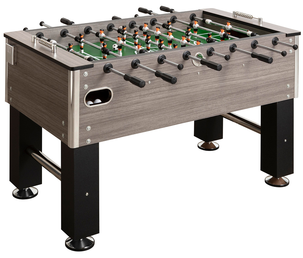 Tischkicker Profi Soccer Deluxe eiche-grau Tischkicker Profi Soccer Deluxe eiche-grau