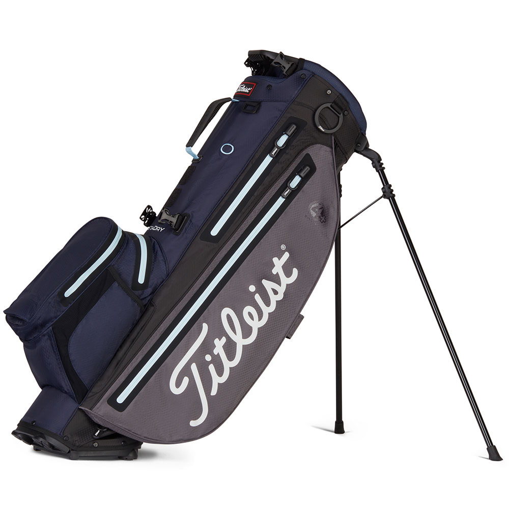 'Titleist Players 4+ Stadry Standbag wasserdicht grau/navy' von Titleist