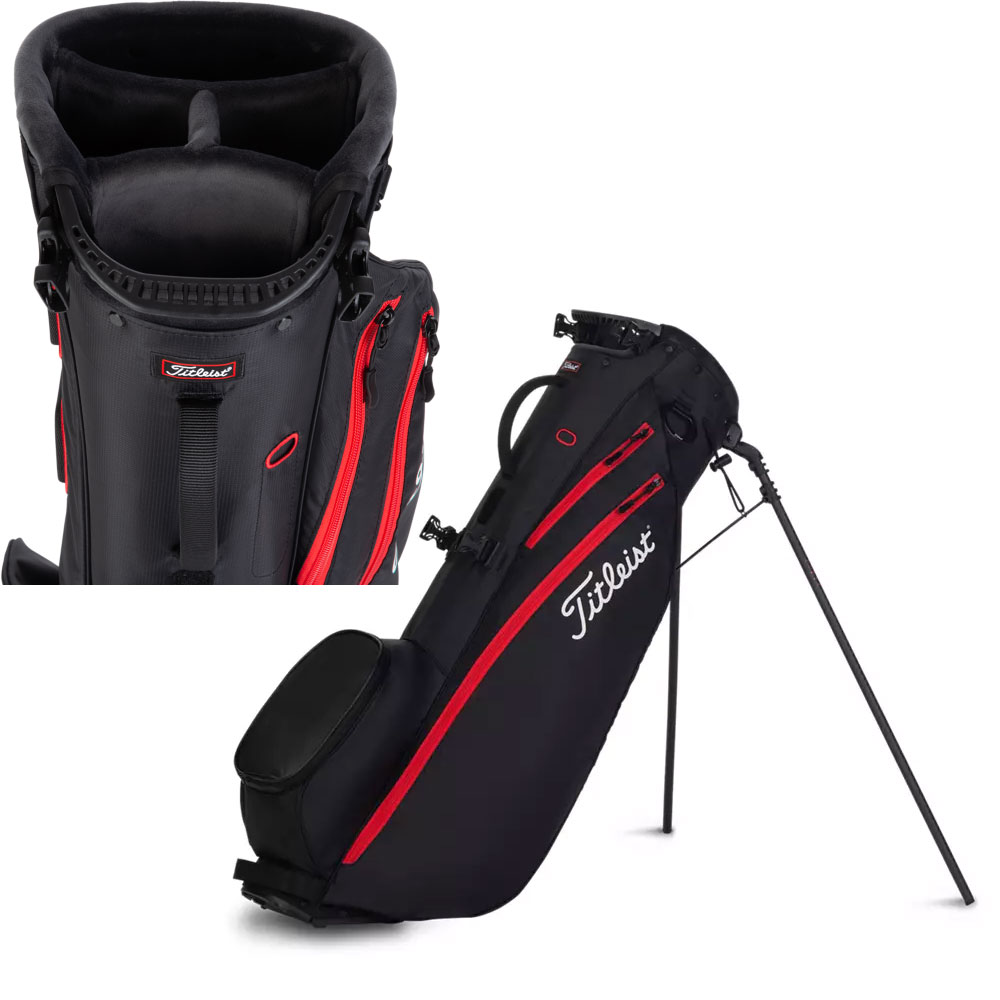 'Titleist Players 4 Carbon Standbag schwarz/rot' 'Titleist Players 4 Carbon Standbag schwarz/rot' von Titleist