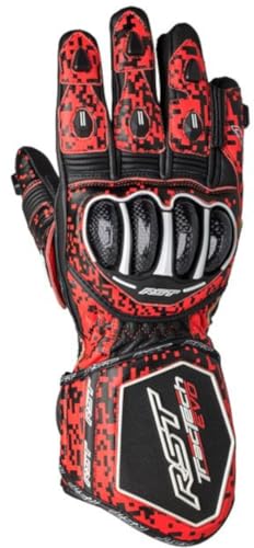 RST TracTech Evo 4 Ltd. Motorad Handschuhe, schwarz/rot, XXL von RST