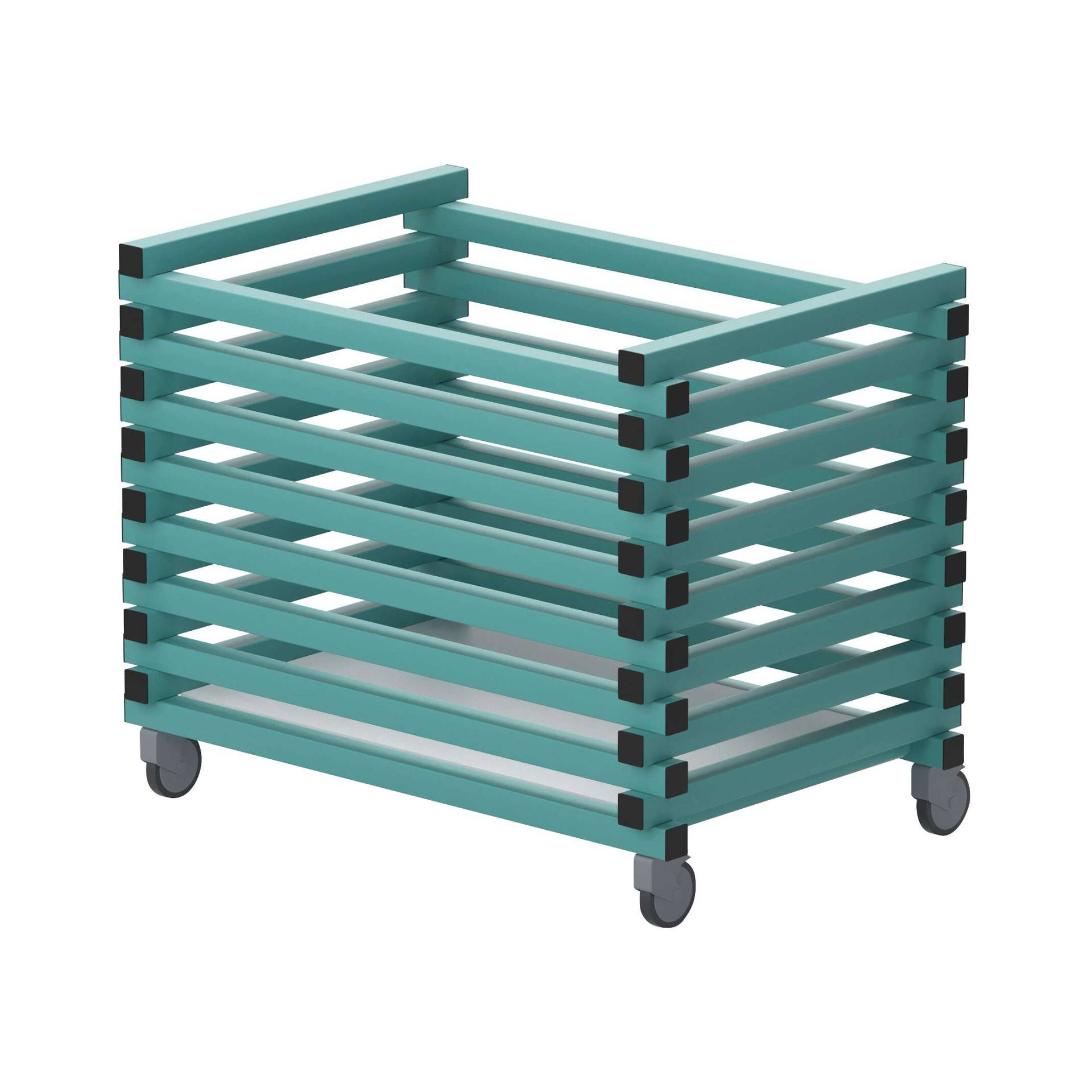 Sport-Thieme Transportwagen by Vendiplas, Aqua, Für Kleinteile ohne Deckel Sport-Thieme Transportwagen by Vendiplas, Aqua, Für Kleinteile ohne Deckel von Sport-Thieme