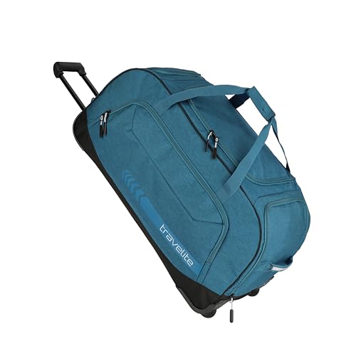 travelite Reisetasche mit Rollen groß, XL, KICK OFF, praktische Trolley Reisetasche mit Rollen für Urlaub und Sport, 77 cm, 120 Liter travelite Reisetasche mit Rollen groß, XL, KICK OFF, praktische Trolley Reisetasche mit Rollen für Urlaub und Sport, 77 cm, 120 Liter von Travelite