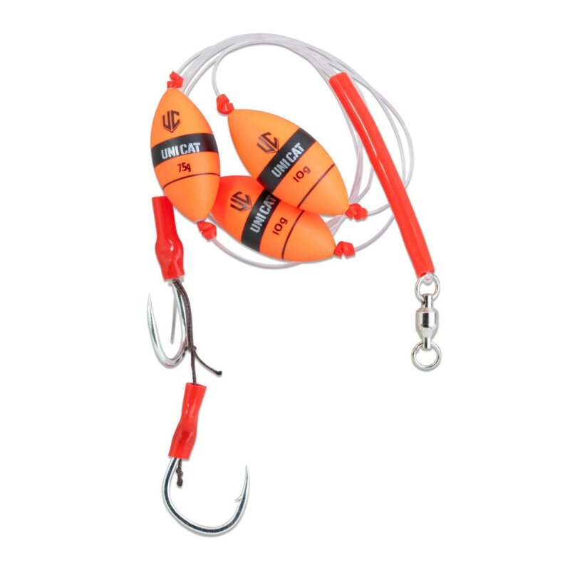 UNI CAT Weightless Smelly Gripper Rig Gr.9/0 150cm 1,15mm 48,4kg UNI CAT Weightless Smelly Gripper Rig Gr.9/0 150cm 1,15mm 48,4kg