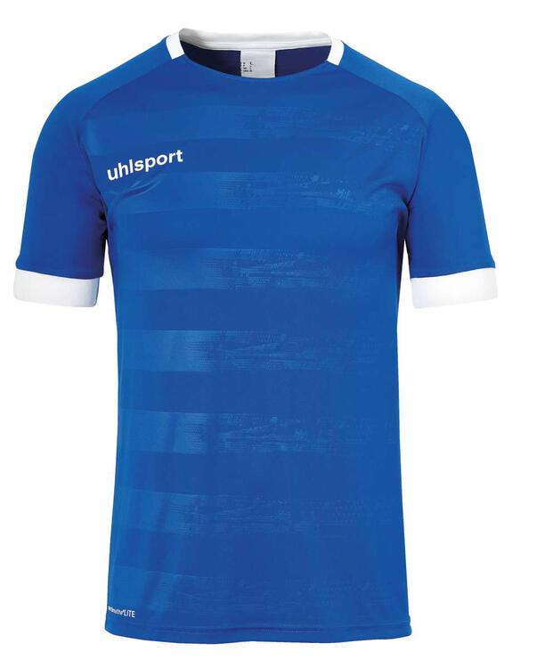 Uhlsport DIVISION II TRIKOT KURZARM 100380501 azurblau/wei? 140