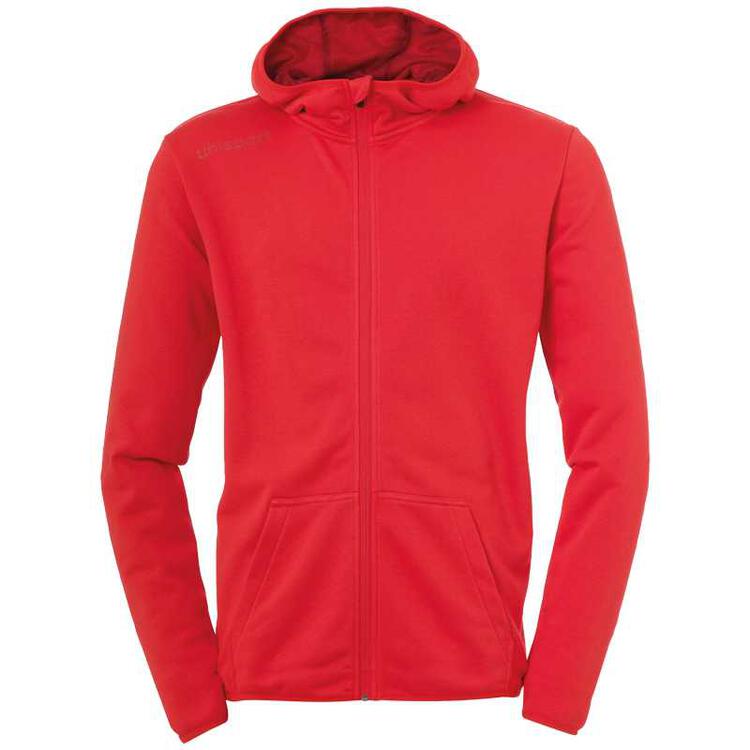 Uhlsport ESSENTIAL Kapuzenjacke HOOD JACKET 1005196 rot XXL