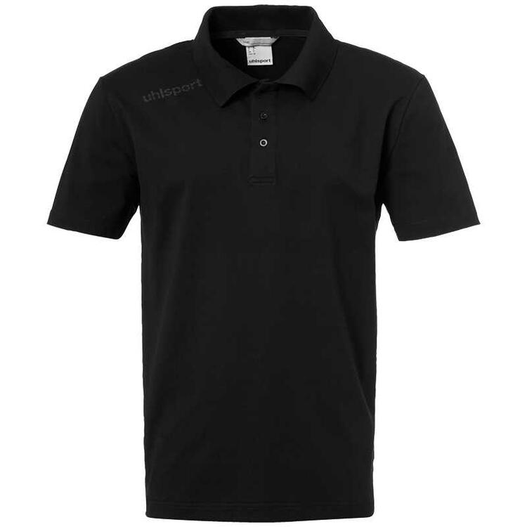 Uhlsport ESSENTIAL POLO SHIRT schwarz 4XL