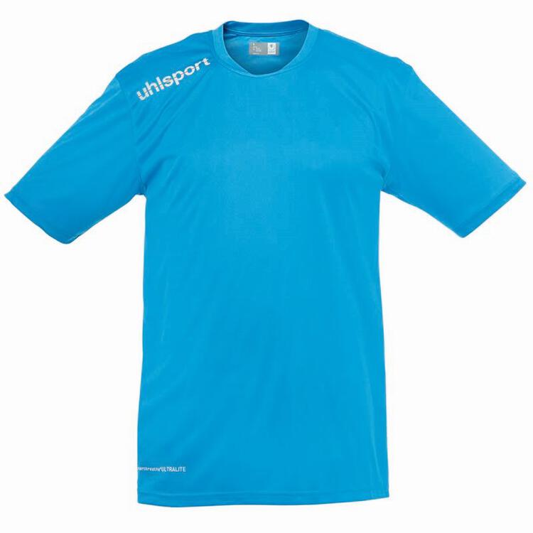 Uhlsport ESSENTIAL Polyester Training T-Shirt cyan 100210407 Gr. XS