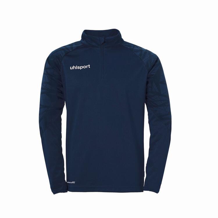 Uhlsport GOAL 25 1/4 ZIP TOP 100221810 marine/marine - Gr. 140