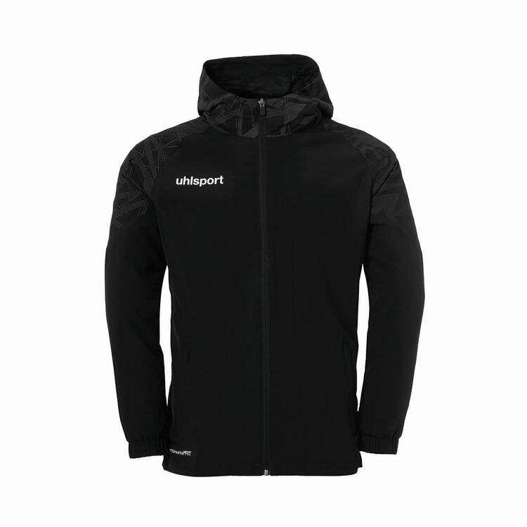 Uhlsport GOAL 25 EVO WOVEN HOOD JACKET 100221701 schwarz/anthra -...