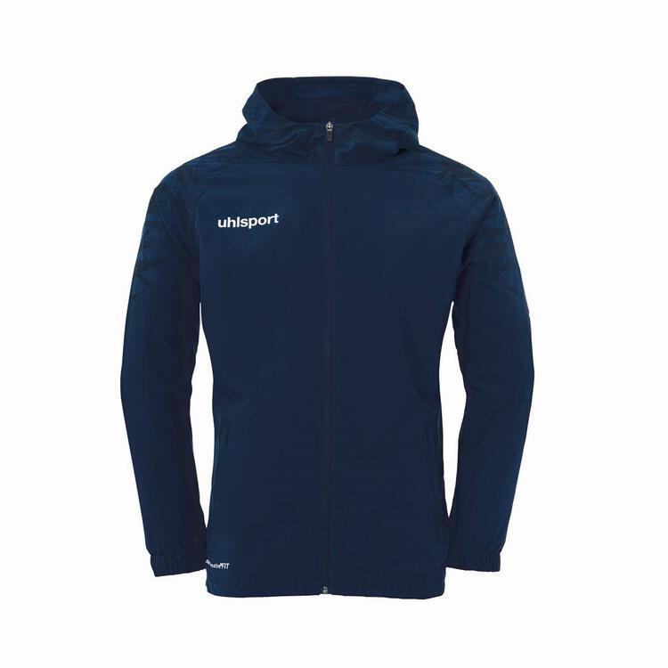 Uhlsport GOAL 25 EVO WOVEN HOOD JACKET 100221710 marine/marine - Gr. L