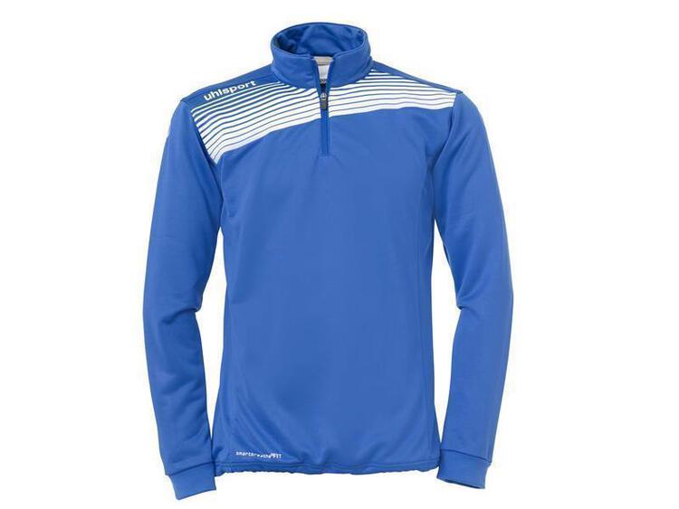 Uhlsport LIGA 2.0 1/4 ZIP TOP azurblau wei? 100213406 Gr. 128