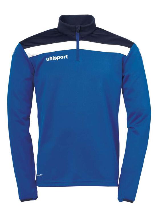 Uhlsport OFFENSE 23 1/4 ZIP TOP 100221201 azurblau/marine/wei? 164