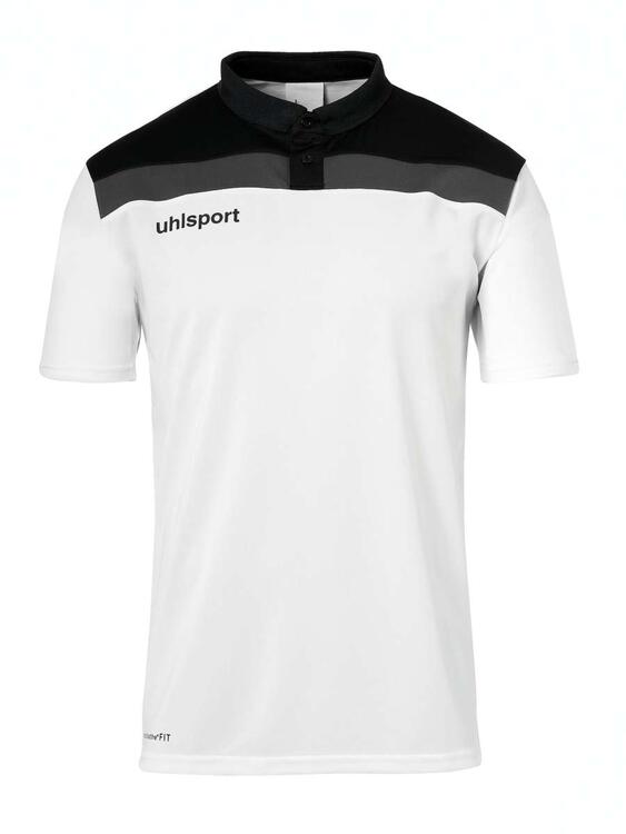 Uhlsport OFFENSE 23 POLO SHIRT wei?/schwarz/anthra L