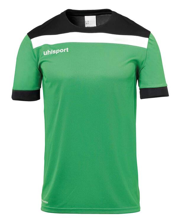 Uhlsport OFFENSE 23 TRIKOT KURZARM 100380401 gr?n/schwarz/wei? 128