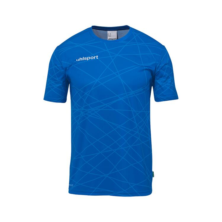 Uhlsport Prediction Shirt Kurzarm 100529443 azurblau - Gr. L