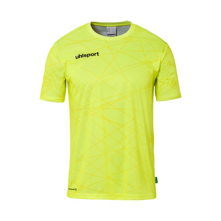 Uhlsport Prediction Shirt Kurzarm 100529492 fluo gelb - Gr. L