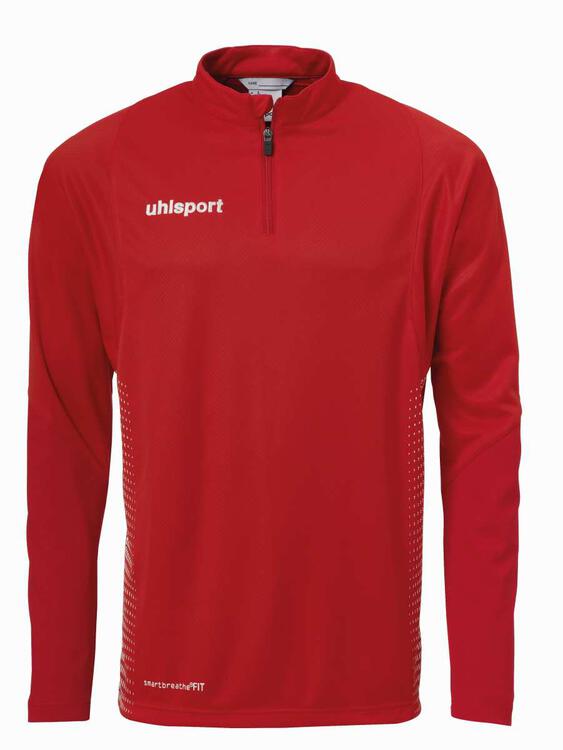 Uhlsport SCORE 1/4 ZIP TOP rot/wei? 100214604 Gr. 140