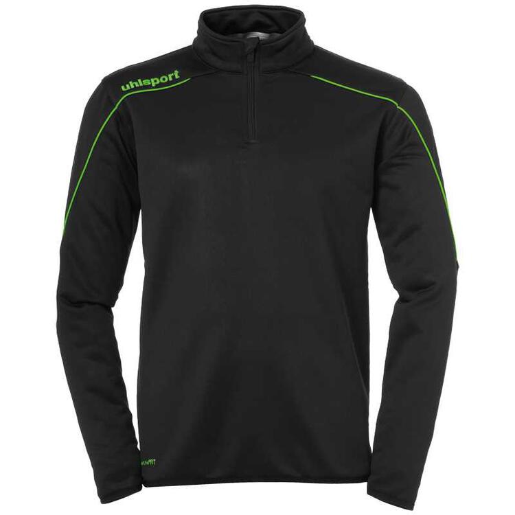 Uhlsport STREAM 22 1/4 ZIP TOP 100220324 schwarz/fluo gr?n Gr. 152