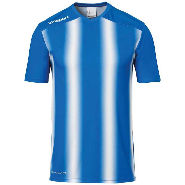 Uhlsport STRIPE 2.0 TRIKOT KURZARM 1002205 azurblau/wei? 164