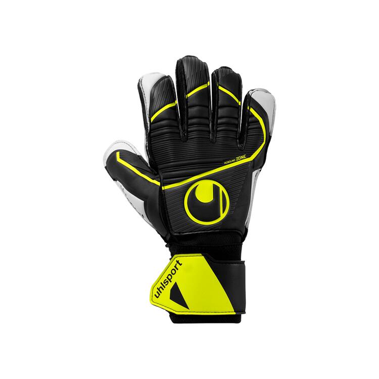 Uhlsport Soft Flex Frame Jr. 101135801 schwarz/fluo gelb - Gr. 8