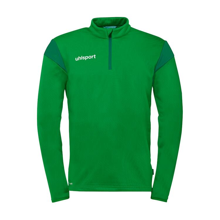 Uhlsport Squad 27 1/4 Zip Top 100225890 gr?n/lagune - Gr. 128