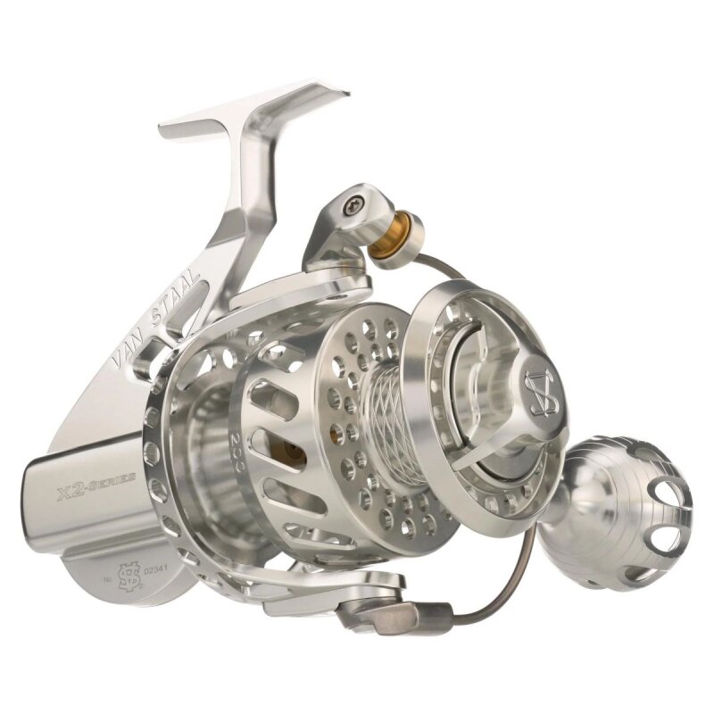 VAN STAAL VSX2 Bailed Spinning Reel 200 LH Silver VAN STAAL VSX2 Bailed Spinning Reel 200 LH Silver