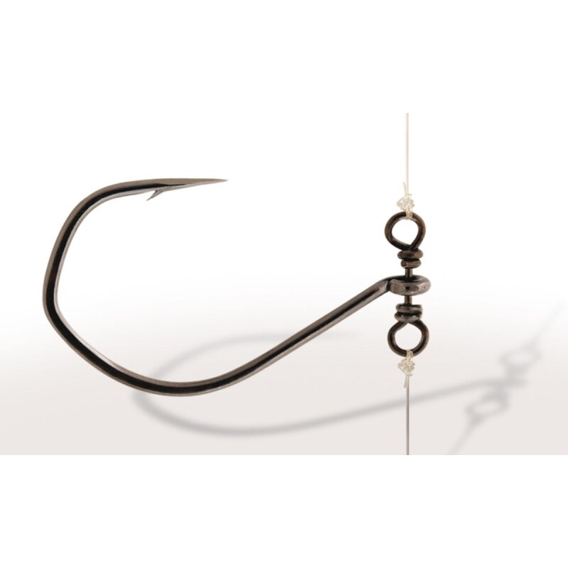 VMC Single Hook Spinshot Gr.6 Black Nickel 5Stk.