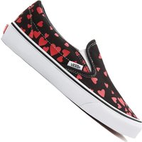 Vans Classic Slip-On Valentines Hearts Black Racing Red Vans Classic Slip-On Valentines Hearts Black Racing Red von Vans