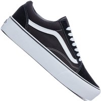 Vans Old Skool Platform Black White von Vans