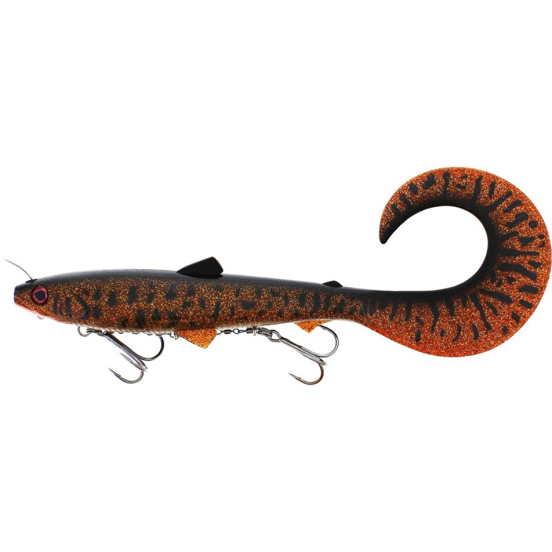 WESTIN Bullteez Curltail Inline 33cm 230g Motoroil Burbot WESTIN Bullteez Curltail Inline 33cm 230g Motoroil Burbot