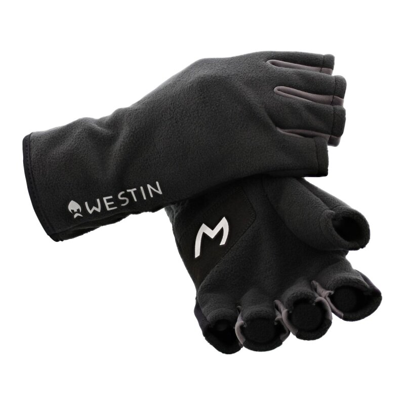 WESTIN Half Fleece Gloves L Carbon Black WESTIN Half Fleece Gloves L Carbon Black