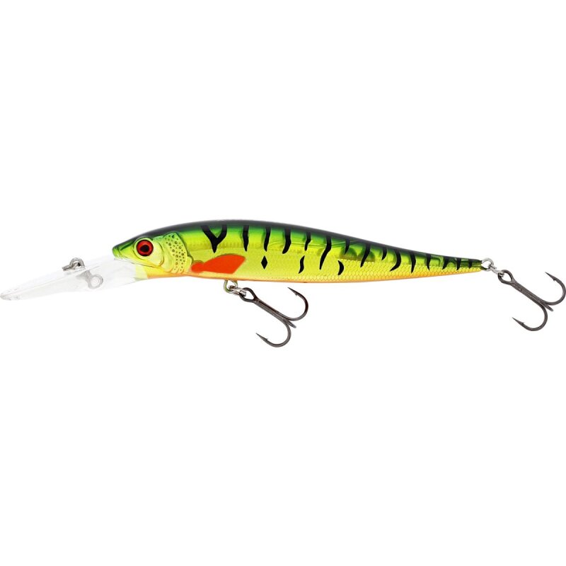 WESTIN Jerkbite MR Jerkbait Suspending 9cm 9g Firetiger Flash WESTIN Jerkbite MR Jerkbait Suspending 9cm 9g Firetiger Flash