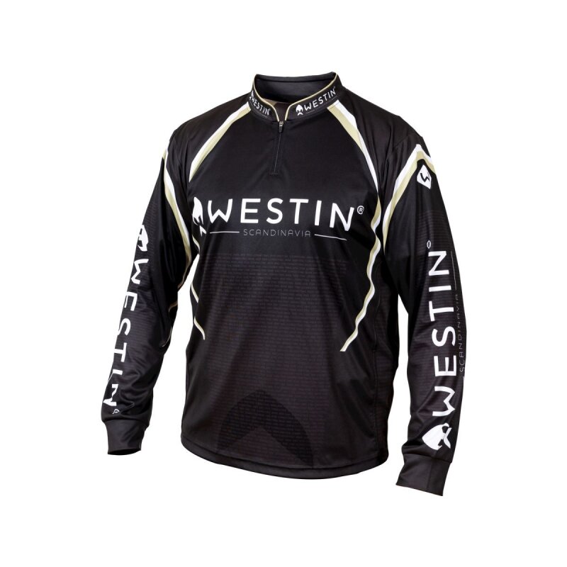 WESTIN LS Tournament Shirt L Black/Grey WESTIN LS Tournament Shirt L Black/Grey