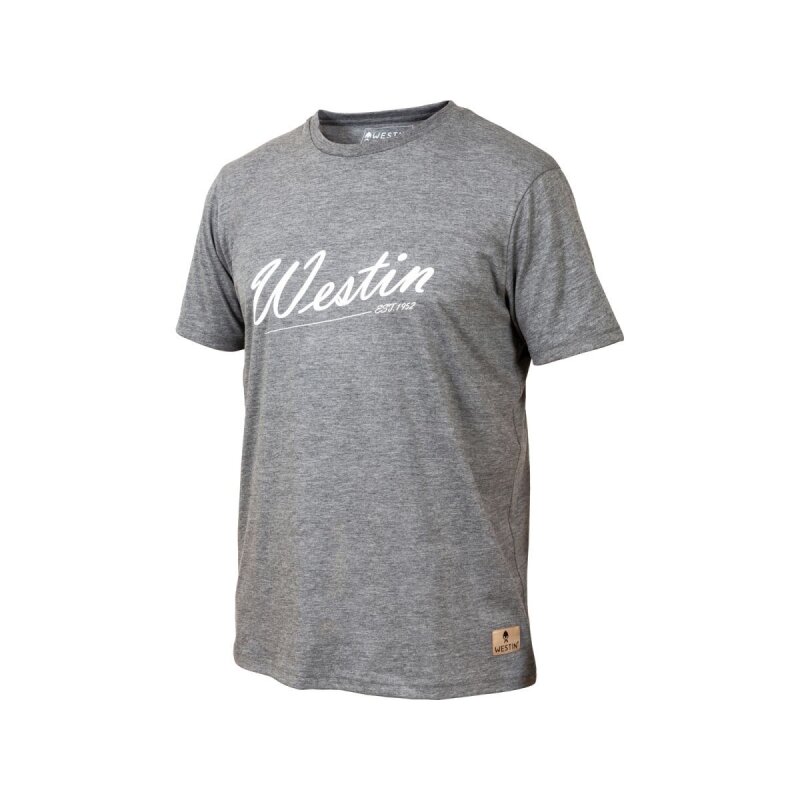 WESTIN Old School T-Shirt XXL Grey Melange WESTIN Old School T-Shirt XXL Grey Melange