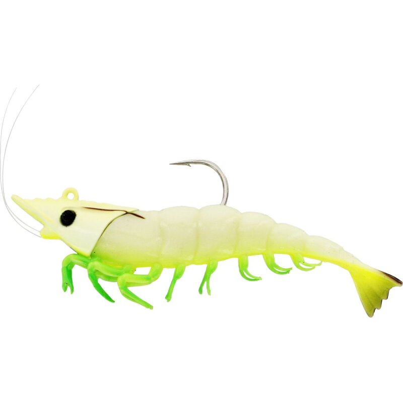 WESTIN Salty the Shrimp Jig 11cm 28g Glowing Shrimp