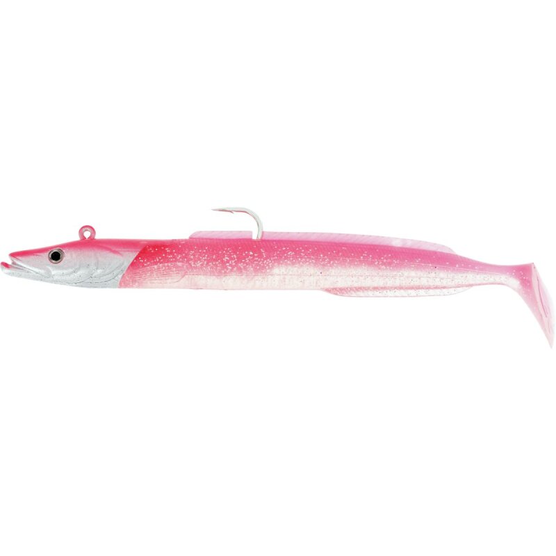 WESTIN Sandy Andy Jig 23cm 150g Glowing Lipstick 2+1Stk. WESTIN Sandy Andy Jig 23cm 150g Glowing Lipstick 2+1Stk.