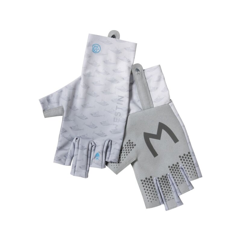 WESTIN Solar UPF Half Finger Glove M Grey WESTIN Solar UPF Half Finger Glove M Grey