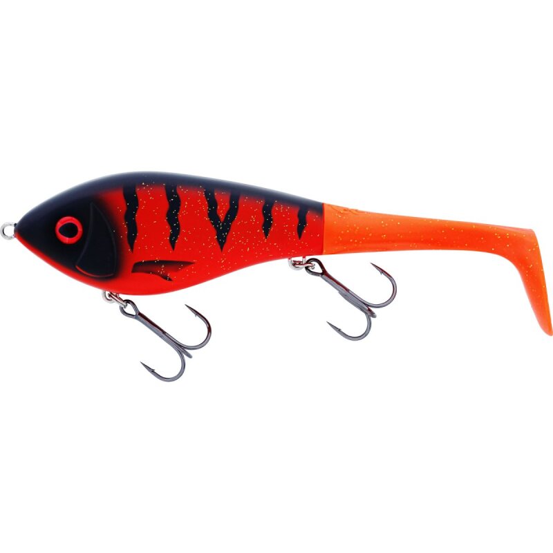 WESTIN Swim Tail Sinking 12cm 68g Fire 2+1Stk. WESTIN Swim Tail Sinking 12cm 68g Fire 2+1Stk.