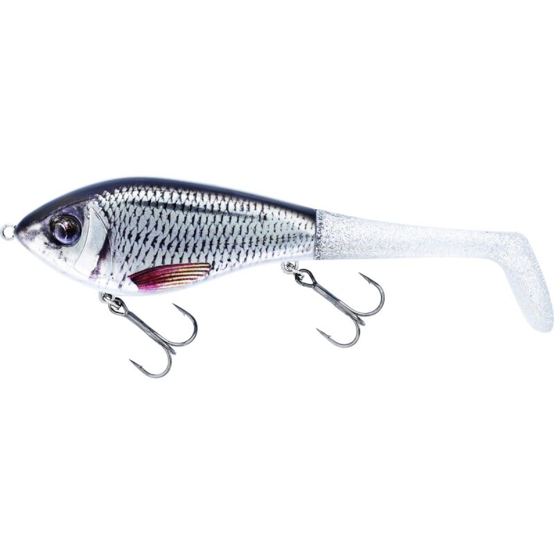 WESTIN Swim Tail Suspending 12cm 62g Real Roach 2+1Stk. WESTIN Swim Tail Suspending 12cm 62g Real Roach 2+1Stk.