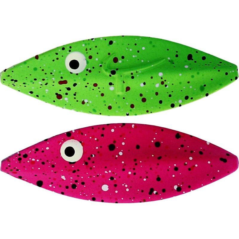 WESTIN Twister 2,7cm 2g Pink/Green Splat WESTIN Twister 2,7cm 2g Pink/Green Splat