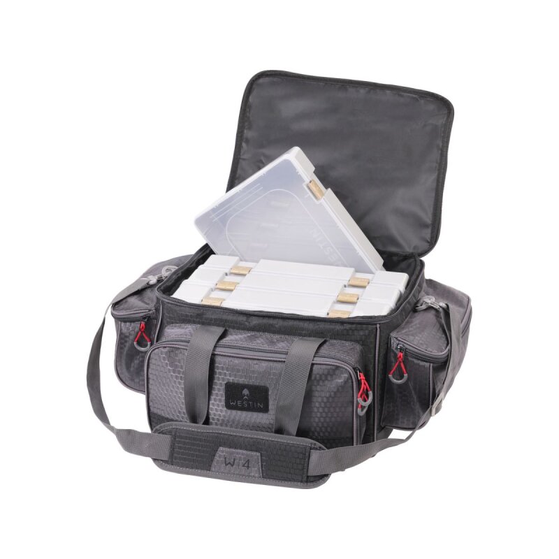 WESTIN W4 Jumbo Lure Loader 4 Boxes Large 54x40x25cm Titanium Black WESTIN W4 Jumbo Lure Loader 4 Boxes Large 54x40x25cm Titanium Black