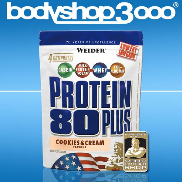 Weider Protein 80 Plus 500g Low Carb Eiweiß Weider Protein 80 Plus 500g Low Carb Eiweiß